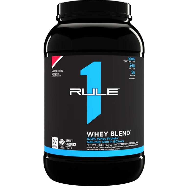 Rule One R1 Whey Blend, Strawberries & Creme - 891g