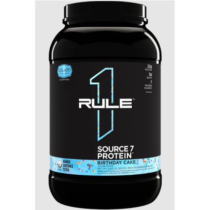 Rule One Source7 Protein, Birthday Cake Gelato - 920g