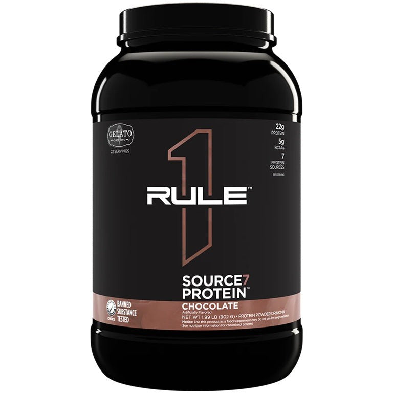 Rule One Source7 Protein, Chocolate Gelato - 902g