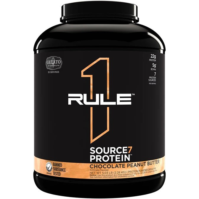 Rule One Source7 Protein, Chocolate Peanut Butter Gelato - 2280g