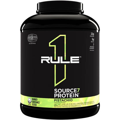 Rule One Source7 Protein, Pistachio Gelato - 2260g