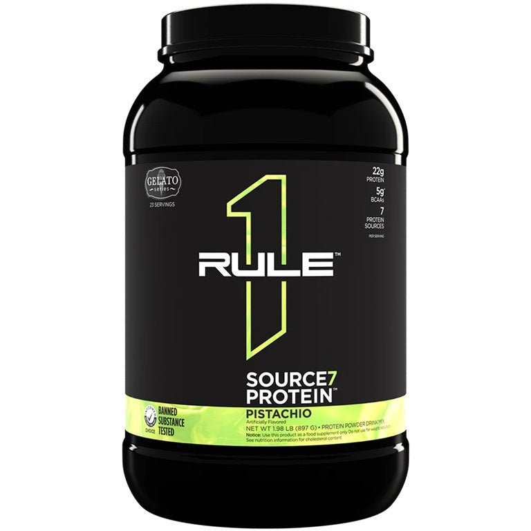 Rule One Source7 Protein, Pistachio Gelato - 897g