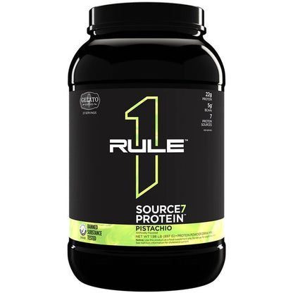 Rule One Source7 Protein, Pistachio Gelato - 897g