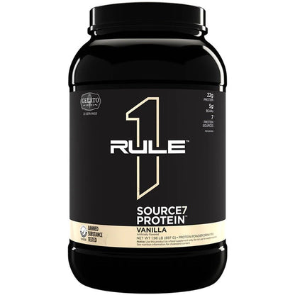 Rule One Source7 Protein, Vanilla Gelato - 897g