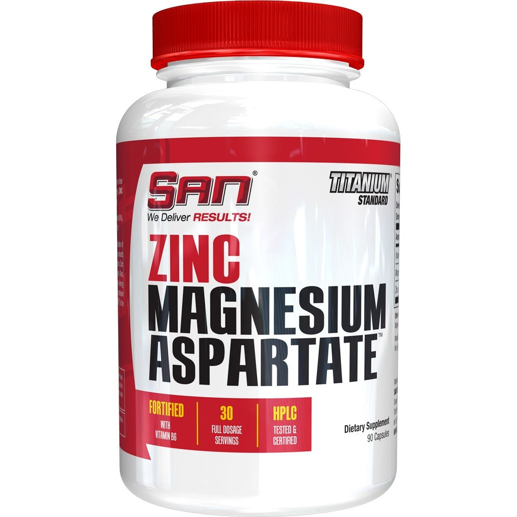 SAN Zinc Magnesium Aspartate - 90 caps