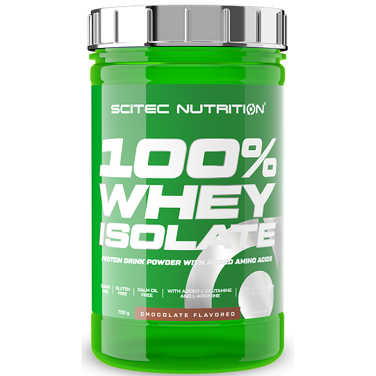 SciTec 100% Whey Isolate, Chocolate - 700g