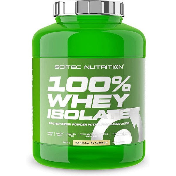 SciTec 100% Whey Isolate, Vanilla - 2000g