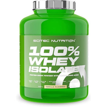 SciTec 100% Whey Isolate, Vanilla - 2000g