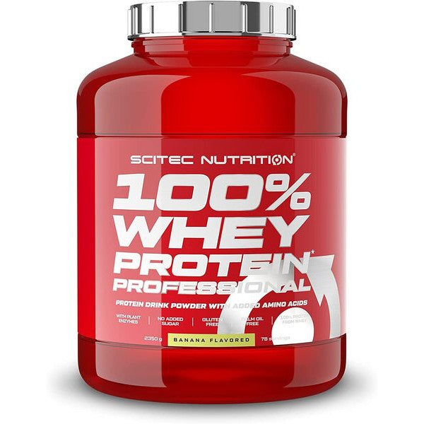 SciTec 100% Whey Protein Professional, Banana - 2350g