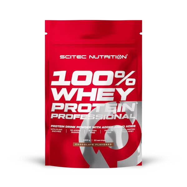 SciTec 100% Whey Protein Professional, Chocolate - 1000g