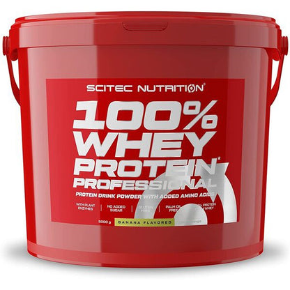 SciTec 100% Whey Protein Professional, Chocolate - 5000g