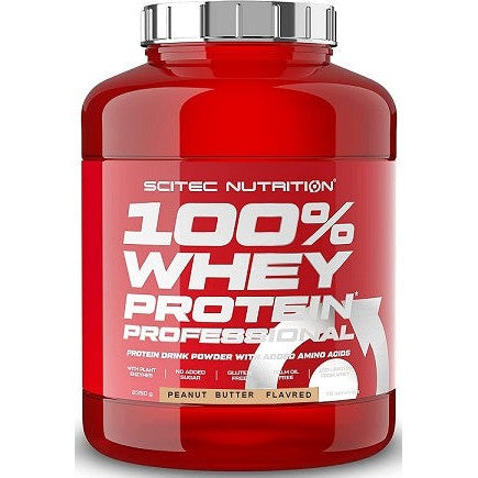 SciTec 100% Whey Protein Professional, Peanut Butter - 2350g