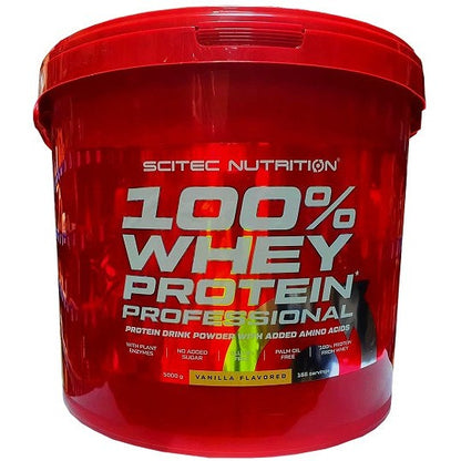 SciTec 100% Whey Protein Professional, Vanilla - 5000g