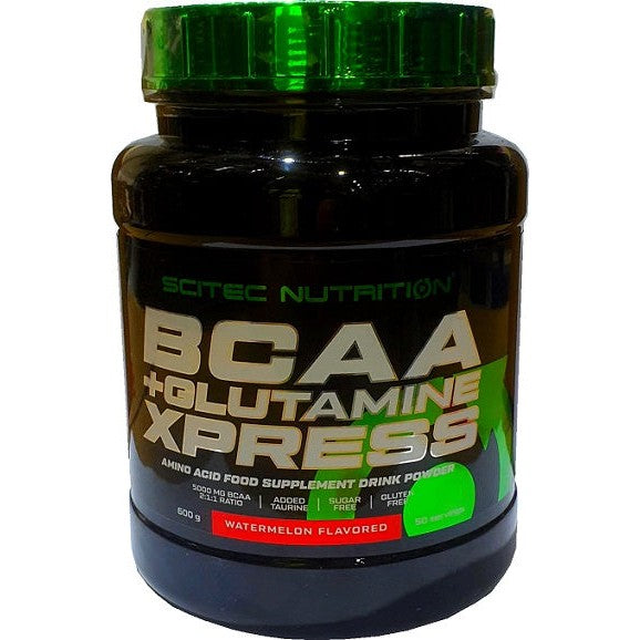 SciTec BCAA + Glutamine XPress, Apple - 600g