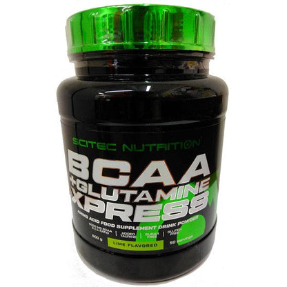 SciTec BCAA + Glutamine XPress, Lime - 600g