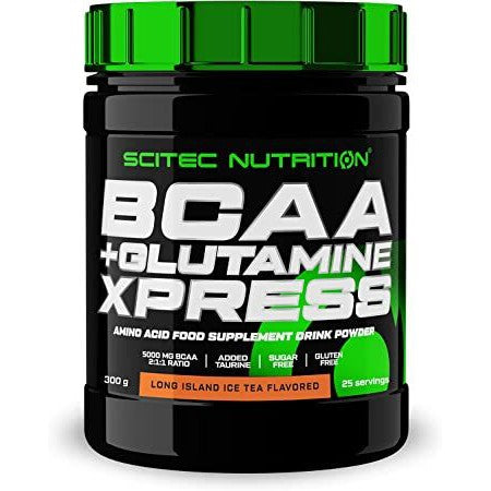 SciTec BCAA + Glutamine XPress, Long Island Ice Tea - 300g