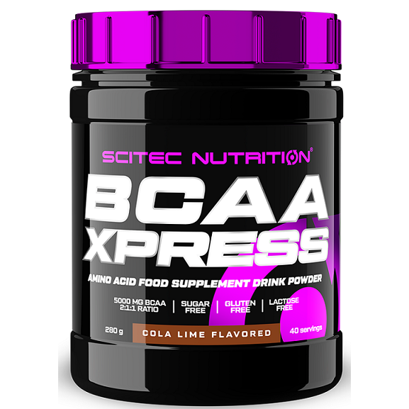 SciTec BCAA Xpress, Cola Lime - 280g