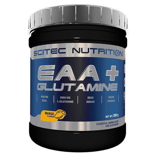 SciTec EAA + Glutamine, Mango - 300g