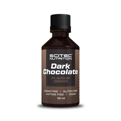 SciTec Flavour Drops, Dark Chocolate - 50 ml.