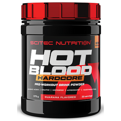 SciTec Hot Blood Hardcore, Guarana - 375g