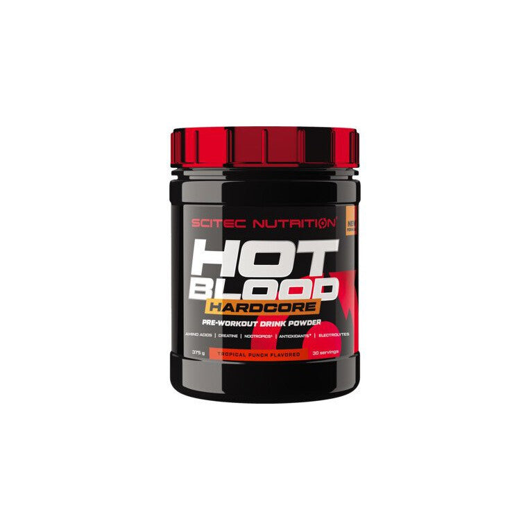 SciTec Hot Blood Hardcore, Tropical Punch - 375g