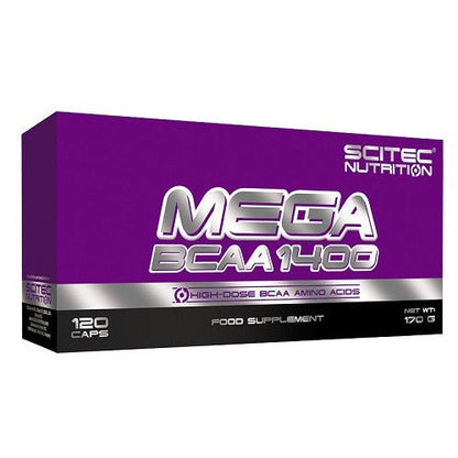 SciTec Mega BCAA 1400 - 120 caps