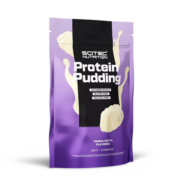 SciTec Protein Pudding (Bag), Panna Cotta - 400g