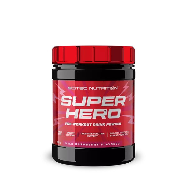 SciTec Superhero, Wild Raspberry - 285g