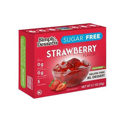 Simply Delish Jel Dessert, Strawberry - 20g