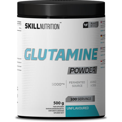 Skill Nutrition Glutamine Powder, Unflavoured - 500g