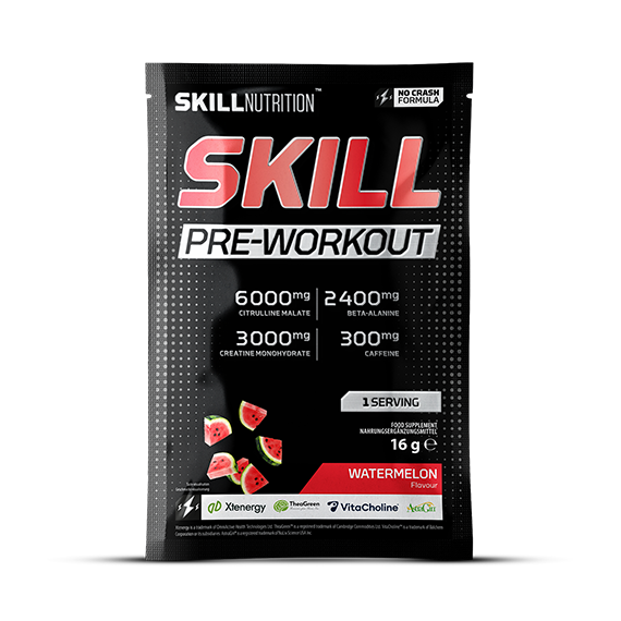 Skill Nutrition Skill Pre-Workout, Watermelon - 16g (1 serving)