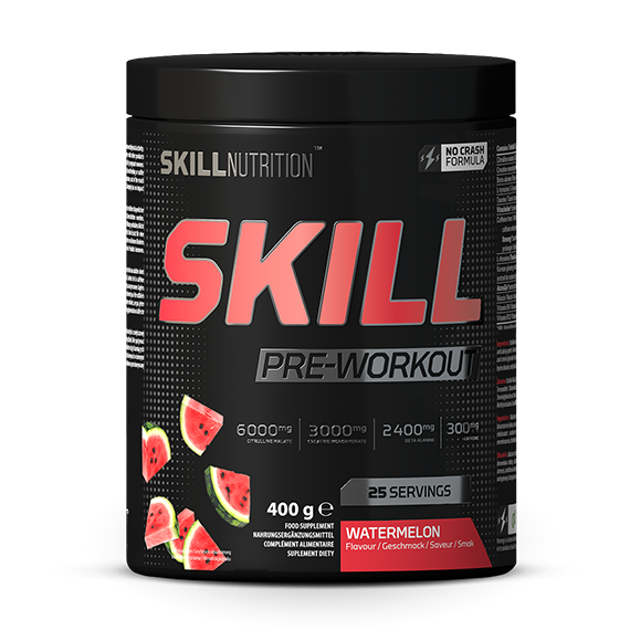 Skill Nutrition Skill Pre-Workout, Watermelon - 400g