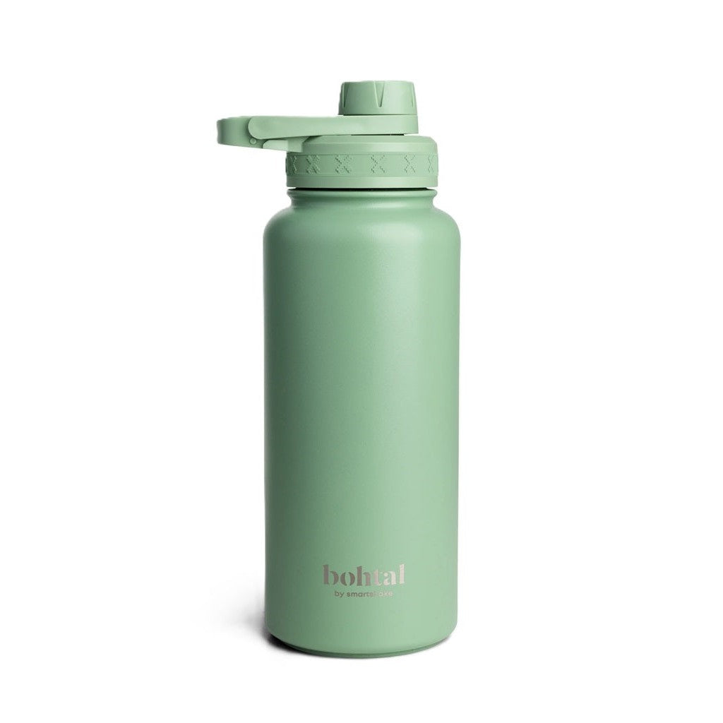 SmartShake Bohtal Insulated Sports Bottle, Green - 960 ml.