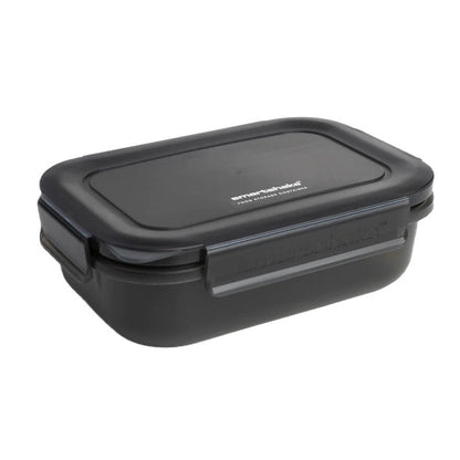 SmartShake Food Storage Container, Black - 800 ml.