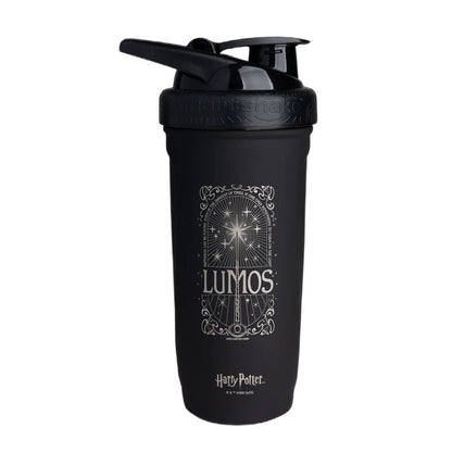 SmartShake Harry Potter Collection Stainless Steel Shaker, Lumos - 900 ml.