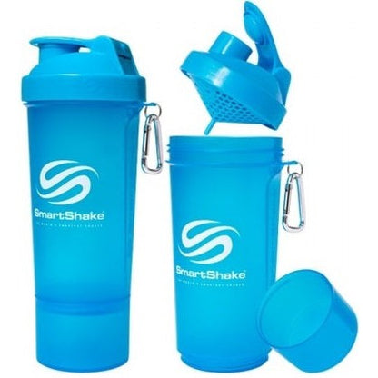 SmartShake Slim Series, Neon Blue - 500 ml.