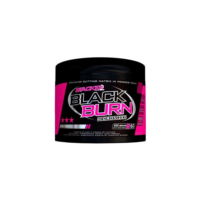 Stacker2 Europe Black Burn Micronized, Lemon - 300g