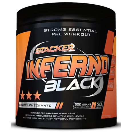 Stacker2 Europe Inferno Black, Cherry Checkmate - 300g