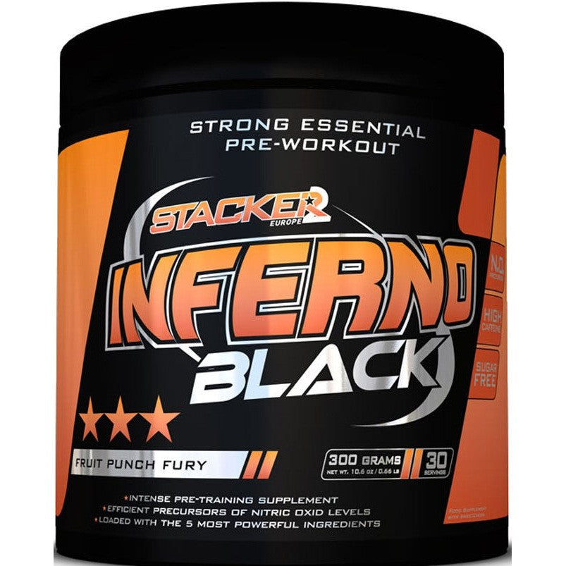 Stacker2 Europe Inferno Black, Fruit Punch Fury - 300g