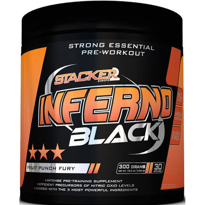 Stacker2 Europe Inferno Black, Fruit Punch Fury - 300g