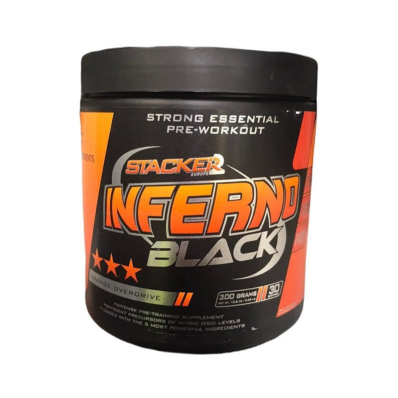 Stacker2 Europe Inferno Black, Orange Overdrive - 300g