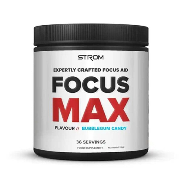 Strom Sports FocusMax, Bubblegum Candy - 216g