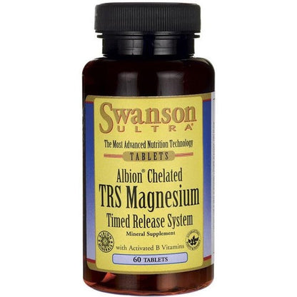 Swanson Albion Chelated TRS Magnesium - 60 tablets