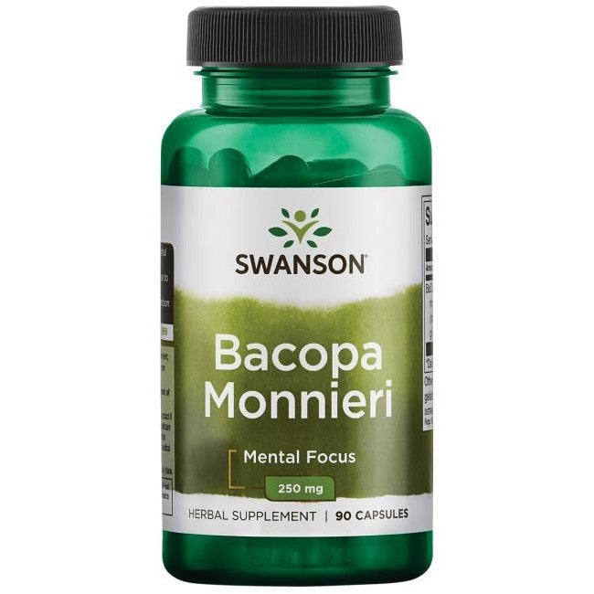 Swanson Bacopa Monnieri, 250mg - 90 caps