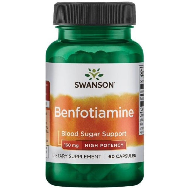 Swanson Benfotiamine, 160mg - 60 caps
