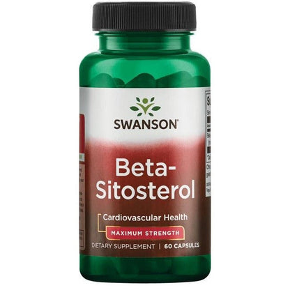 Swanson Beta-Sitosterol, Maximum Strength - 60 caps