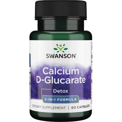 Swanson Calcium D-Glucarate - 60 caps