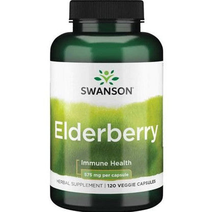 Swanson Elderberry - 120 vcaps