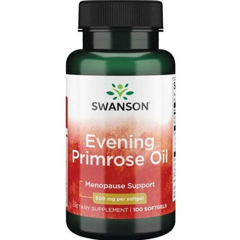 Swanson Evening Primrose Oil, 500mg - 100 softgels