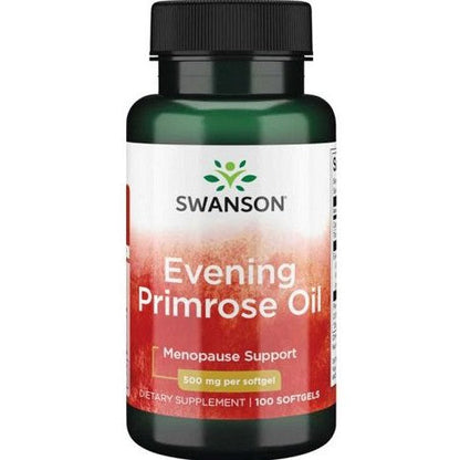 Swanson Evening Primrose Oil, 500mg - 100 softgels